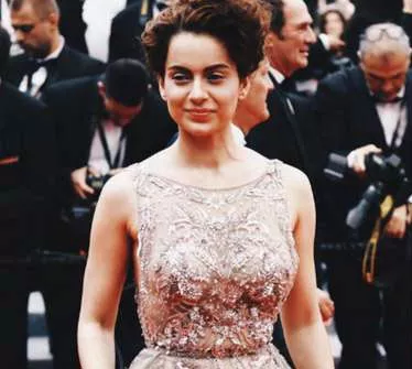 Kangana Ranaut foresaw her walking the Cannes red carpet? - Sakshi