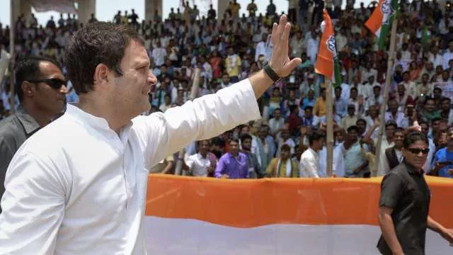 Rahul Gandhi mega roadshow in Chhattisgarh  - Sakshi