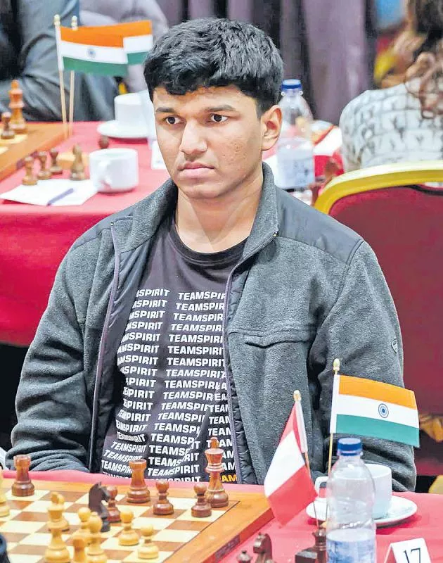 special story to chess player harsha bharath koti - Sakshi