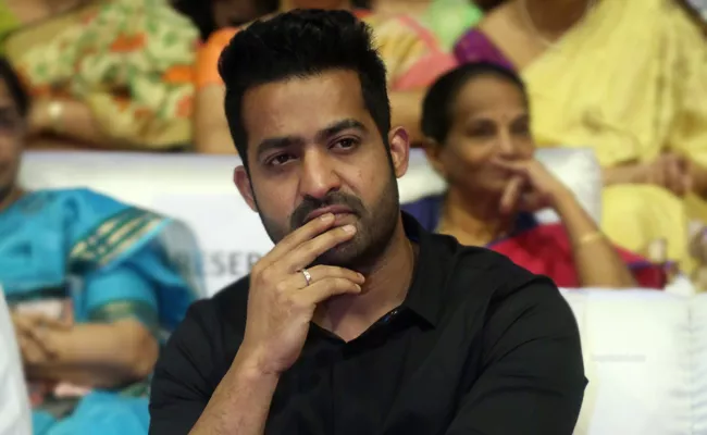 Jr NTR Next Set In Faction Backdrop - Sakshi