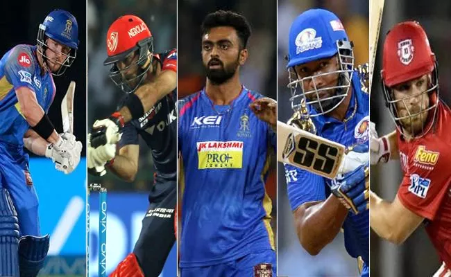 High Price And Low Performance Players In IPL 2018 - Sakshi