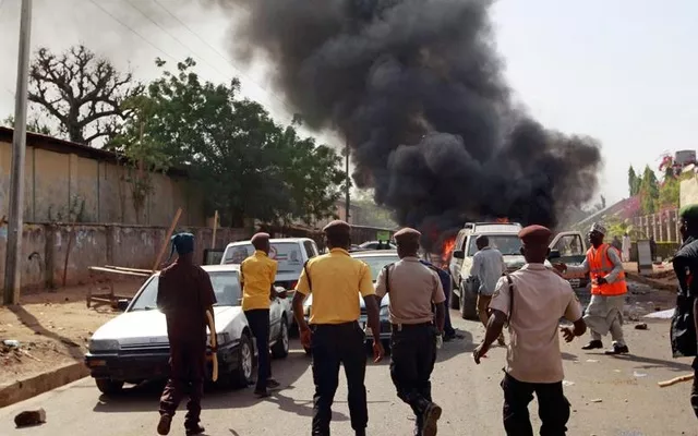 27 killed in twin blasts in Nigeria  - Sakshi