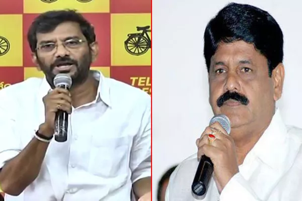 TDP Leaders internal fight In Nellore - Sakshi