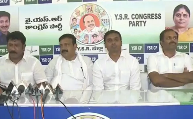 YSRCP Leaders Fire On CM Chandrababu Naidu - Sakshi