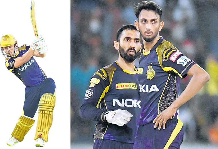 Kolkata Knight Riders win by five wickets - Sakshi