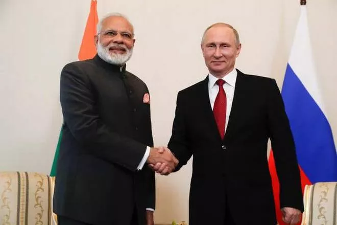  Modi-Putin informal summi - Sakshi