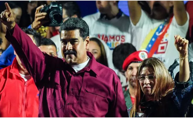 Nicolas Maduro Won Second Time As Venezuela President - Sakshi