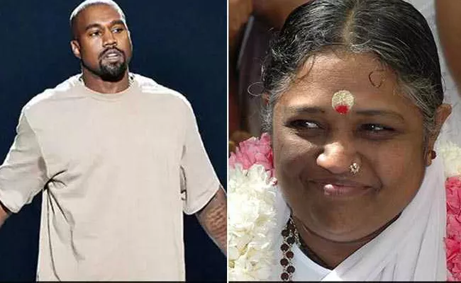 Rapper Kanye West Tweets About  Mata Amritanandamayi - Sakshi