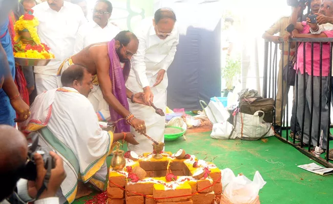 Foundation Stone-Laying Ceremony Of  Southern Campus of the National Institute of Disaster Management - Sakshi