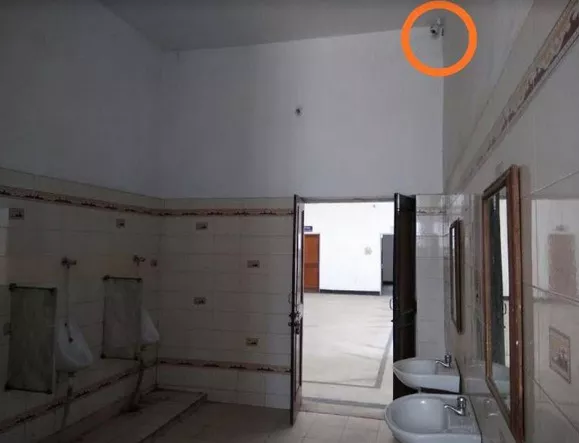 UP college installs CCTV in boys' toilet - Sakshi