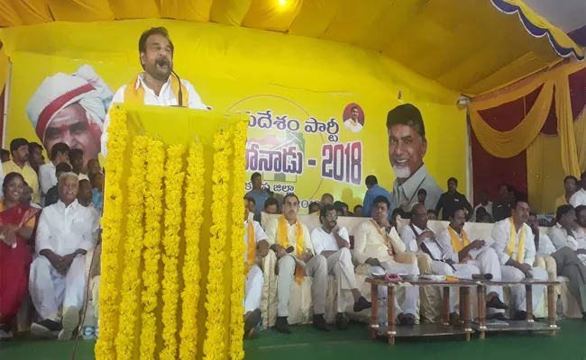 TDP Leaders Fires On Minister Adinarayana Reddy YSR Kadapa - Sakshi