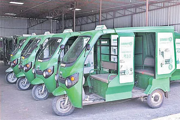 Police Department says no to Battery Autos - Sakshi