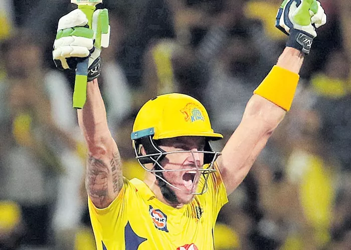 Chennai Super Kings won by 2 wickets - Sakshi