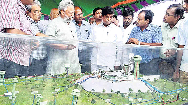 Rajendra Singh visits Kaleshwaram project - Sakshi