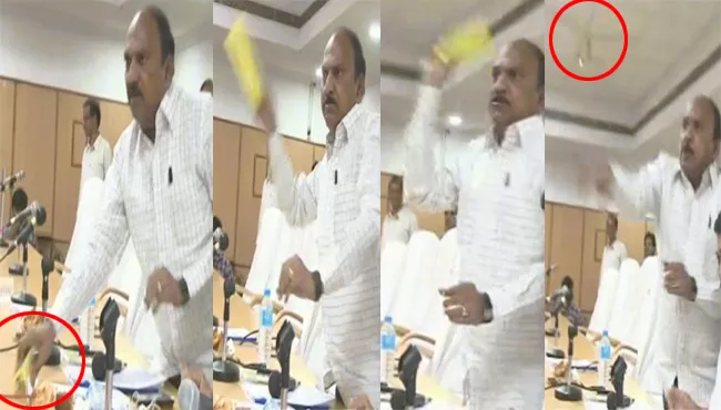 Reddy Subramanyam Abuses YSRCP MLA Jaggireddy In ZP Meet - Sakshi