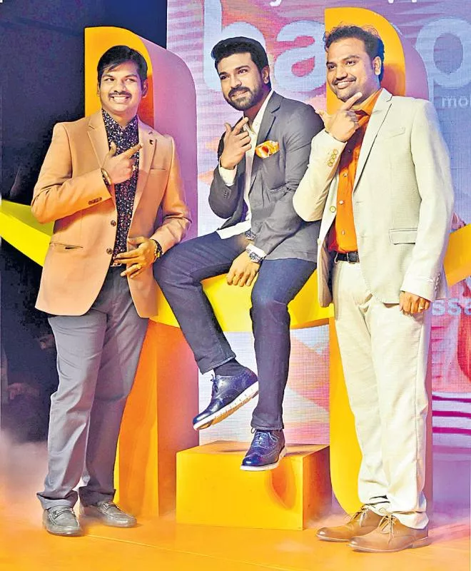 Ram Charan roped in as brand ambassador for Happi Mobiles - Sakshi