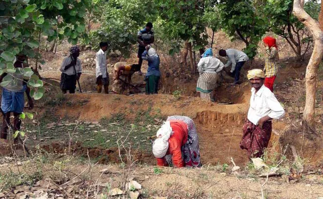 MGNREGA Huge Response In Khammam - Sakshi