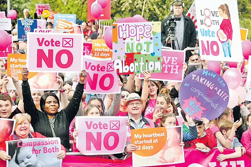 abortion referendum would remove legacy of shame to women - Sakshi