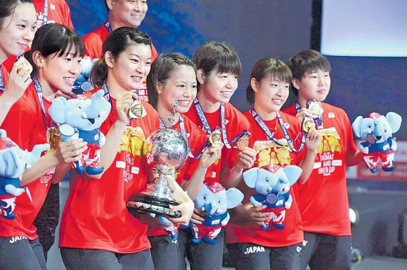 Japan end 37-year drought with Uber Cup win - Sakshi