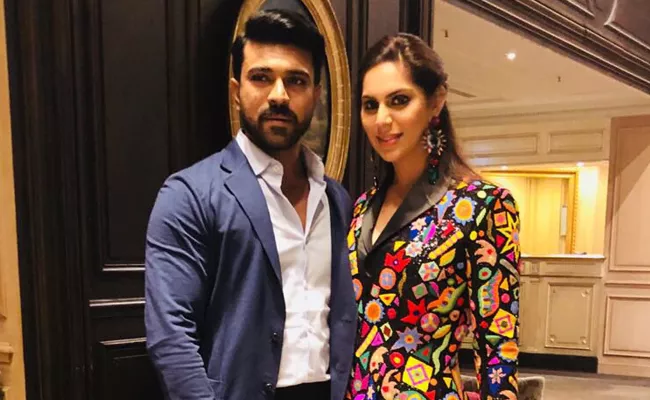 Ram Charan And Upasana At Shriya Bhupal Wedding - Sakshi