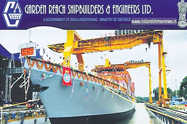 PSU Garden Reach Shipbuilders gets Sebi's go ahead for IPO - Sakshi