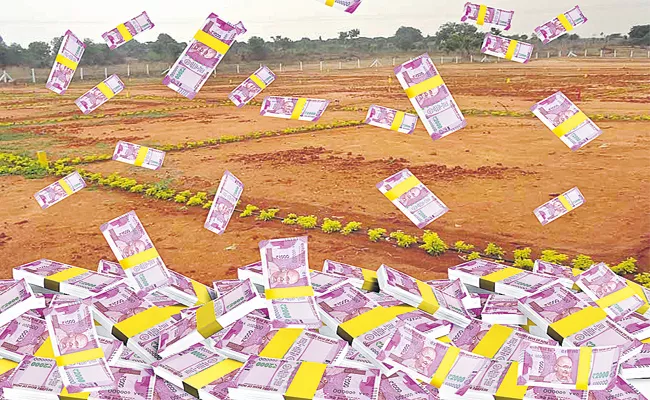 Bank Deposits Transfer To Real Estate Site In Telangana - Sakshi