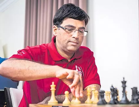 Viswanathan Anand draws with Aronian in Norway Chess opener - Sakshi