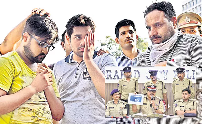 Hyderabad Police Arrested Fake Job Employers Delhi Based Gang - Sakshi