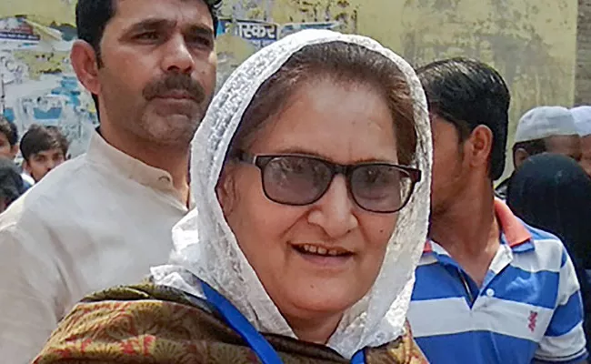 Tabassum Hasan First Muslim To Enter Lok Sabha From UP  - Sakshi