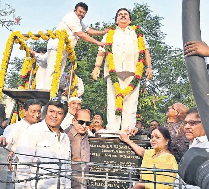 Talasani Srinivas Yadav Speech @ Dasari Narayana Rao’s statue to be unveiled - Sakshi