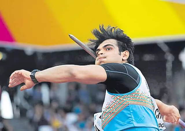 Neeraj Chopra is in the fourth place - Sakshi