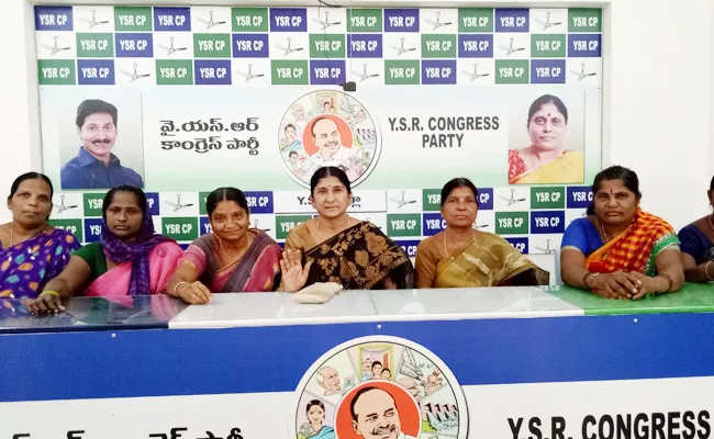 Chandrababu Naidu Fail In Women Protection :ysrcp - Sakshi