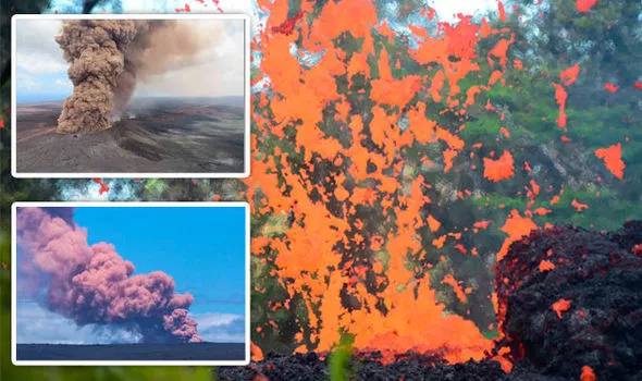 Valcano Eruption Lead To Historic Quake In Hawaii - Sakshi