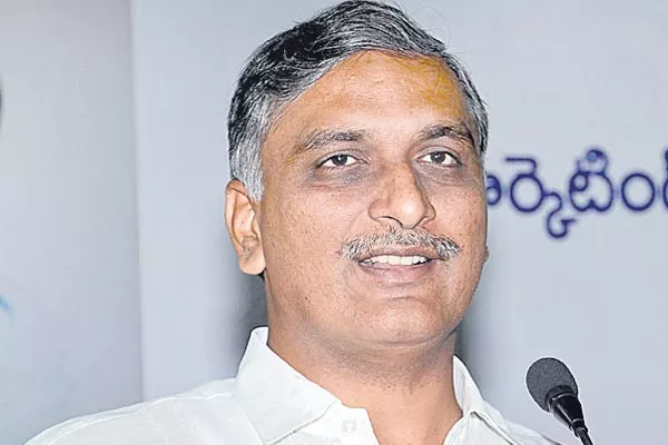 Harish rao on sitarama project - Sakshi