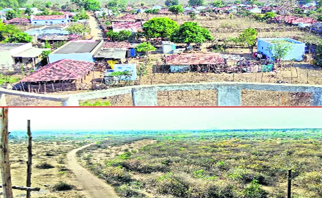 Land Dispute Between Forest Department And Kankur Village From 22 years - Sakshi