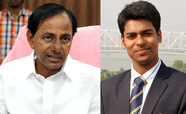 CM KCR Invites Civil topper Anudeep to launch - Sakshi