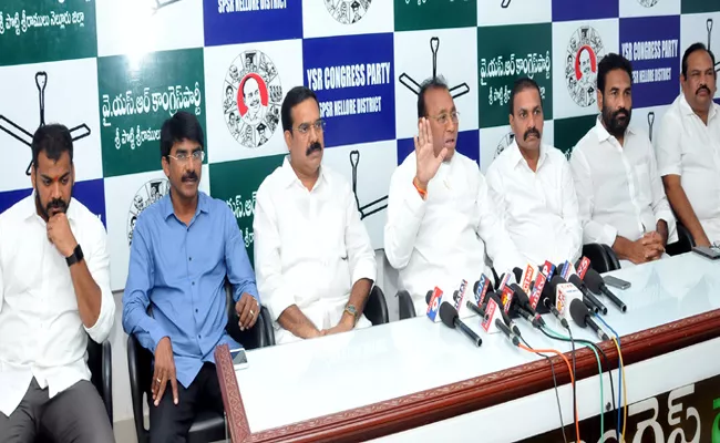 Mekapati Rajamohan Reddy Fires On Chandrababu Naidu Over AP govt - Sakshi