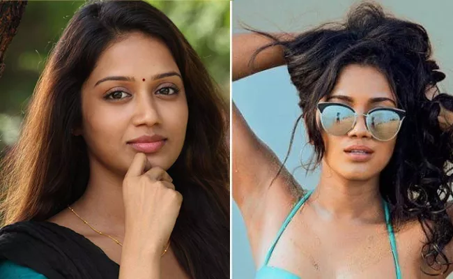 Nivetha Pethuraj Angry over Fake Bikini Images - Sakshi