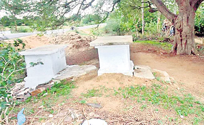 There is no place for the cemetery - Sakshi