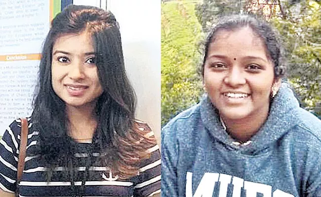 Civils 2017 Rankers Madhuri And Garima Agarwal Are Studied At Hyderabad - Sakshi