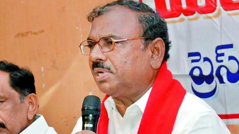 Muppalla Nageswara Rao Demands to Justice for Agri Gold Victims - Sakshi