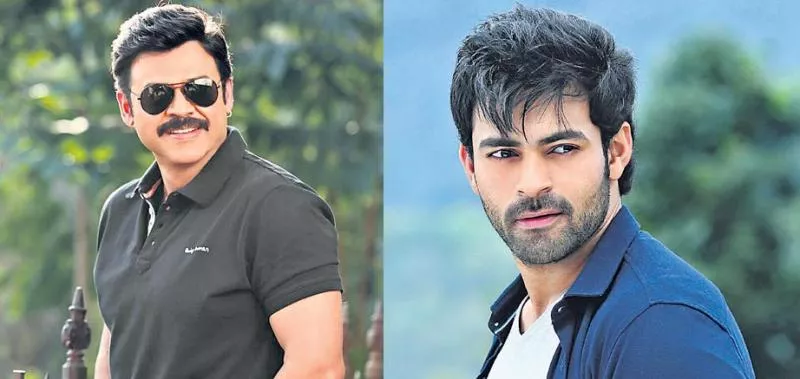 Venky and Varun Tej's F2 Updates - Sakshi