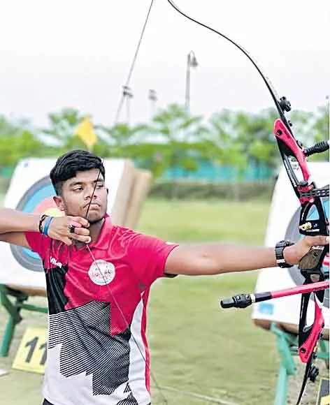 Dhiraj for Asia Cup Archery - Sakshi