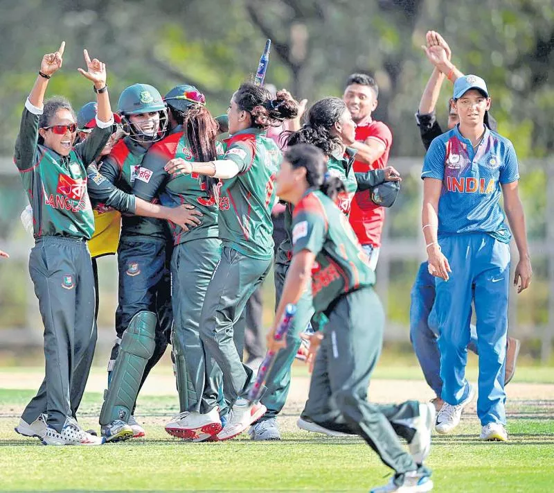  Bangladesh win by last ball - Sakshi