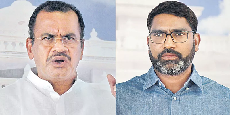 Congress movement on komati reddy and sampath kumar's membership cancellation - Sakshi