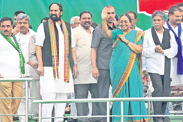 Simha Garjana at warangal  - Sakshi