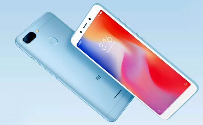 Xiaomi Redmi 6, Redmi 6A, Redmi 6 Pro  launched - Sakshi