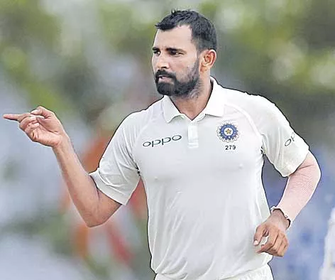 Shami fails Yo-Yo test, Navdeep Saini gets maiden Test call-up - Sakshi