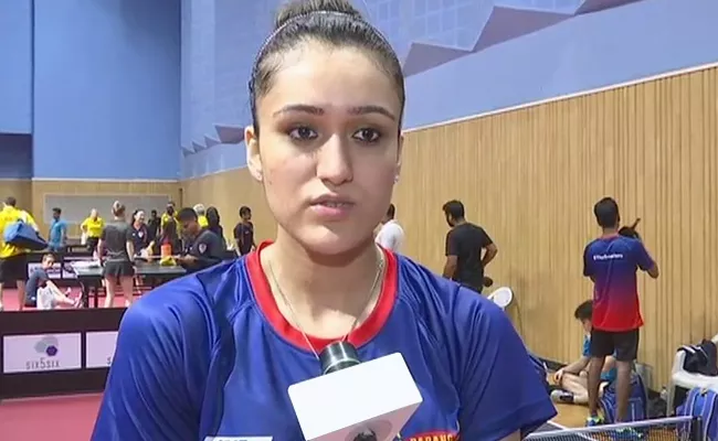 I am very happy For Nrendra Modi Nominated me, Says Manika Batra - Sakshi