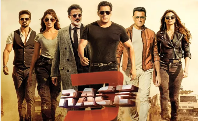 Salman Khan Race 3 Bags The Highest Satellite Rights - Sakshi